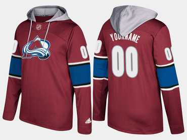 Avalanche Men's Customized Name And Number Burgundy Adidas Hoodie,We sell and wholesale Avalanche Men's Customized Name And Number Burgundy Adidas Hoodie on line form chian!